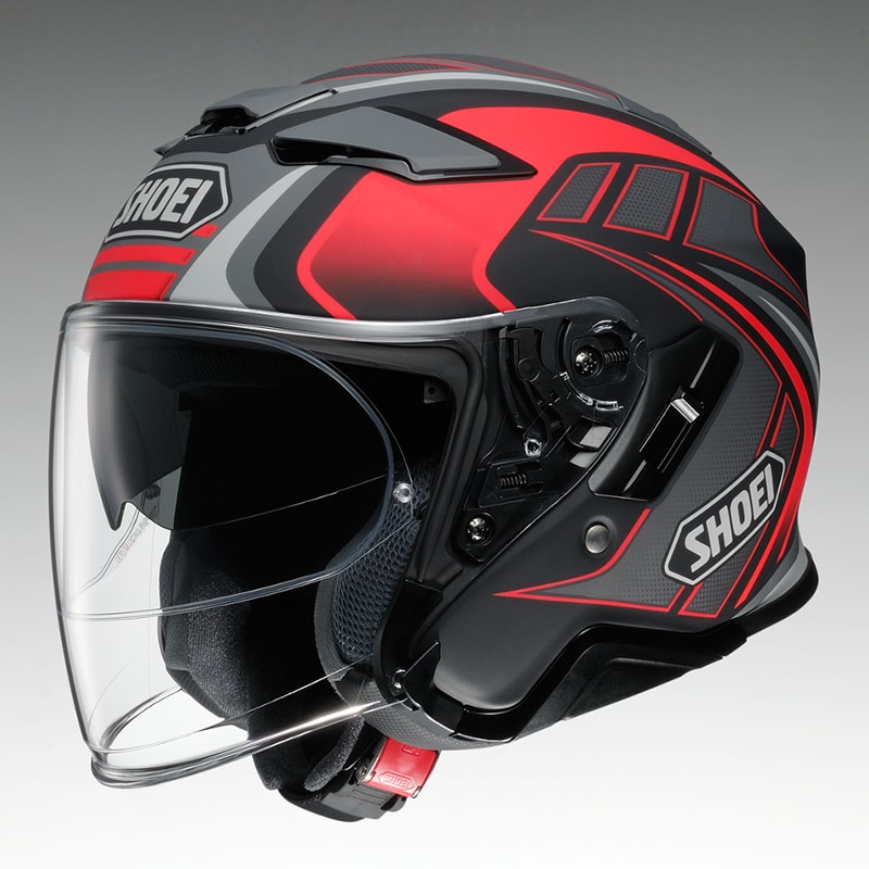 SHOEIから新型高機能ジェットヘルメットのグラフィックモデル『J