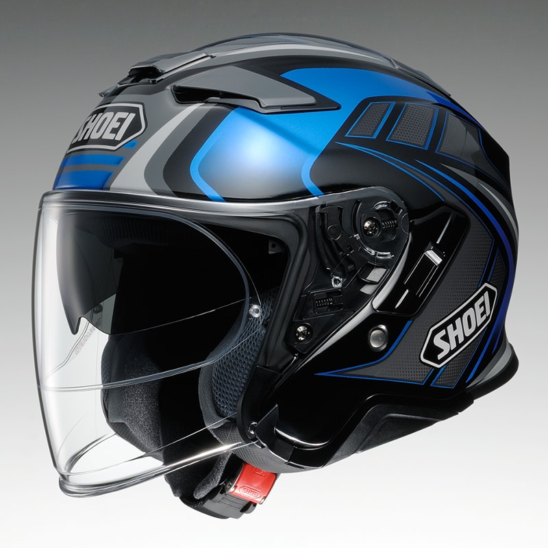 SHOEIから新型高機能ジェットヘルメットのグラフィックモデル『J