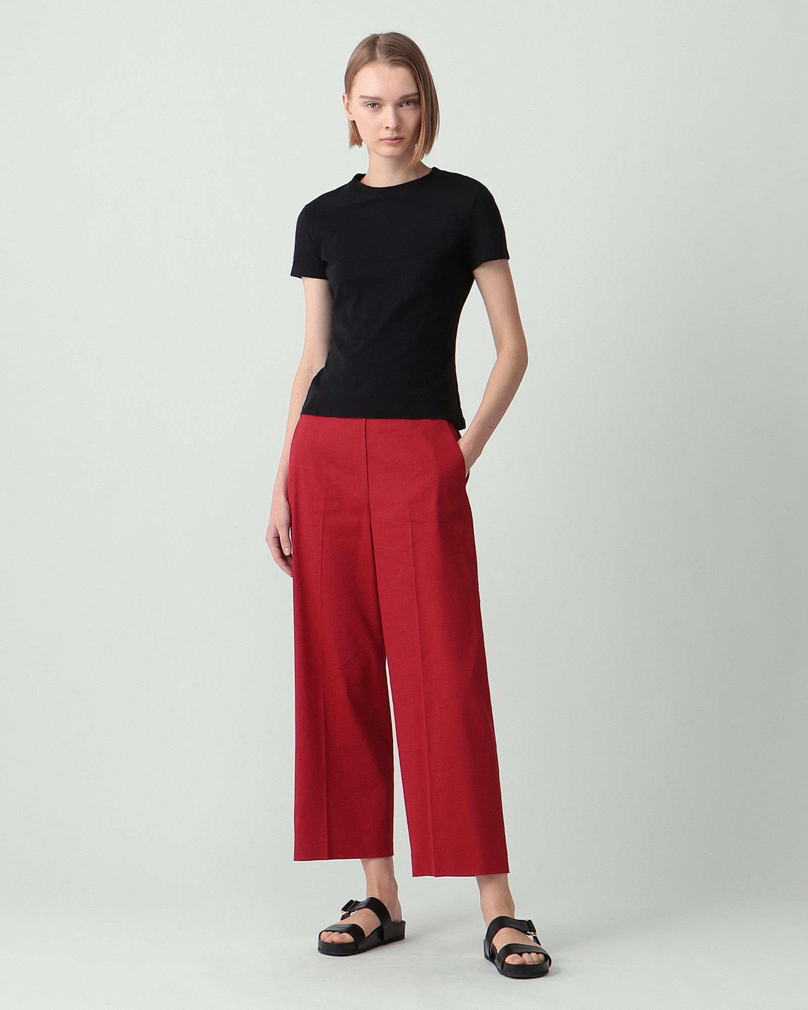 Good Crunch Wash Straight Pull On Pant | WOMEN（レディース