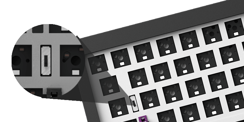 Monsgeek M7W Wireless Mechanical 65% Keyboard – Thock King