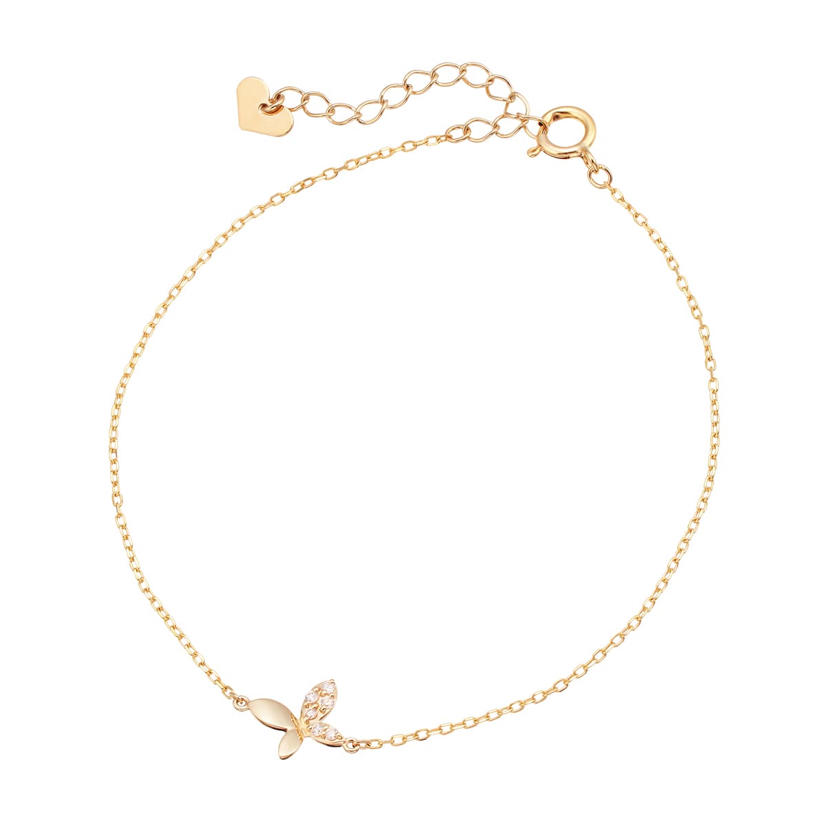 K10イエローゴールドダイヤモンドブレスレット(RBL550)|TSUTSUMI