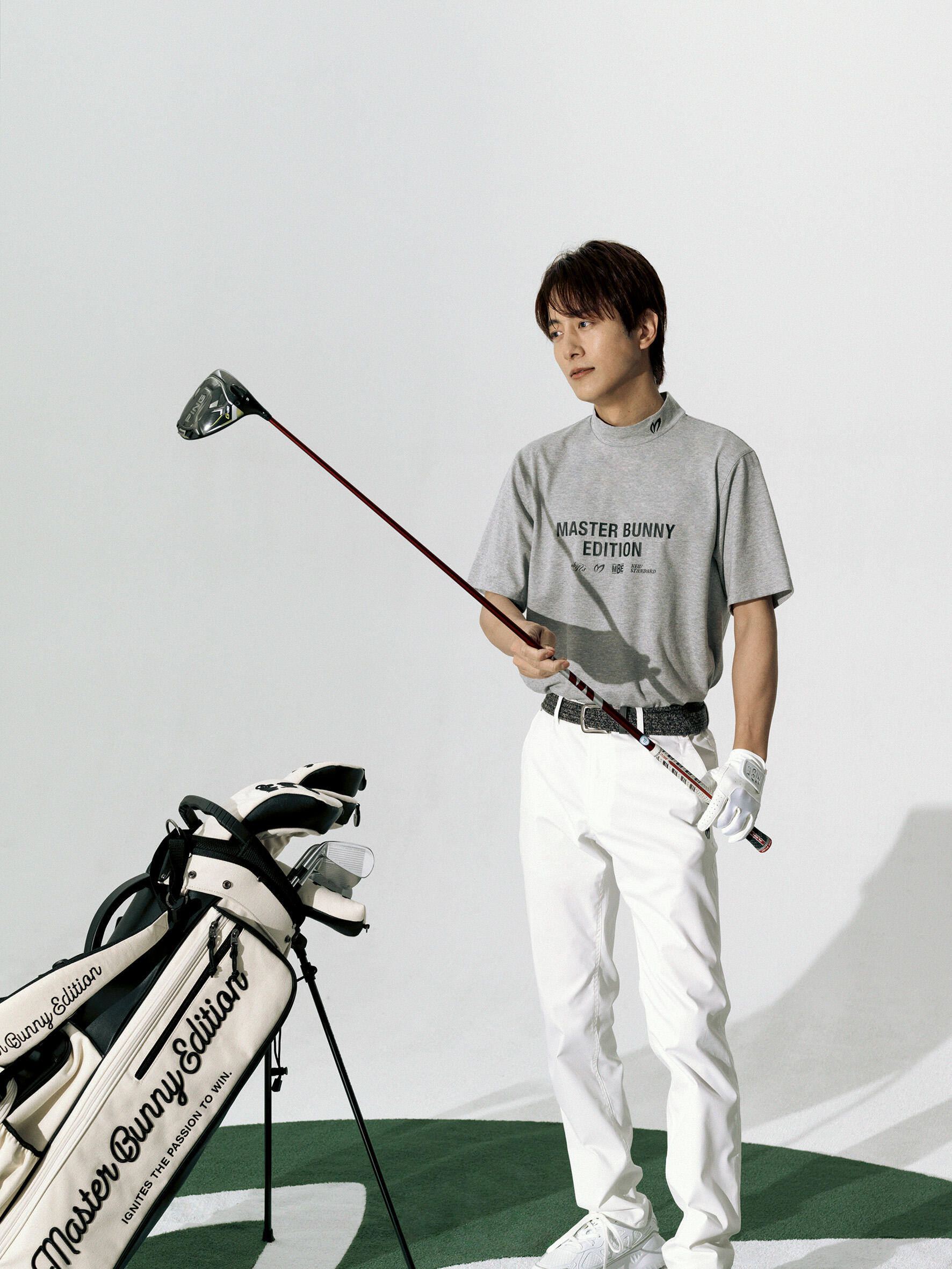 俳優・溝端淳平さんを起用！ゴルフアパレルMASTER BUNNY EDITIONがWeb