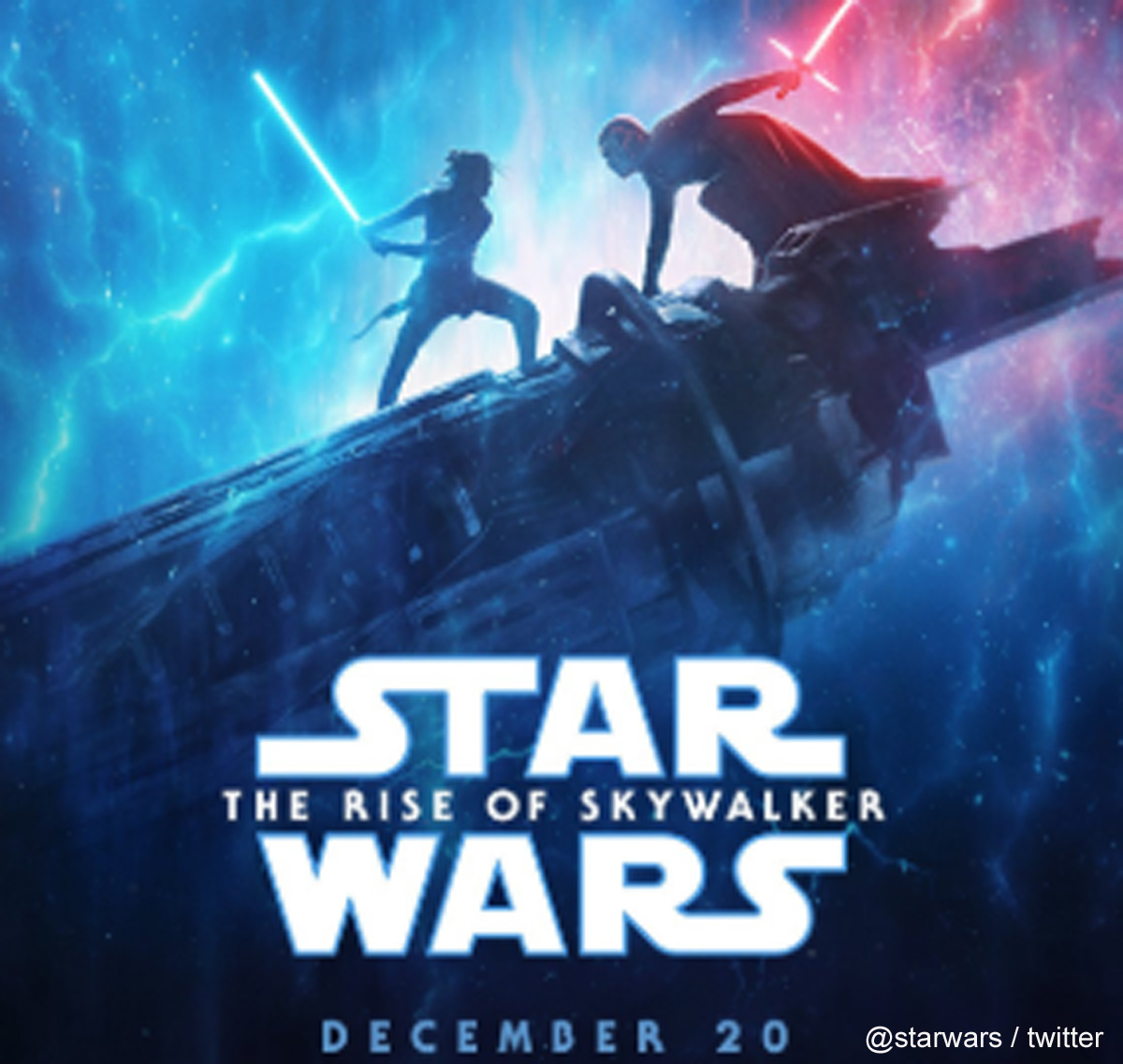 スター・ウォーズ／スカイウォーカーの夜明け」ポスターが初公開