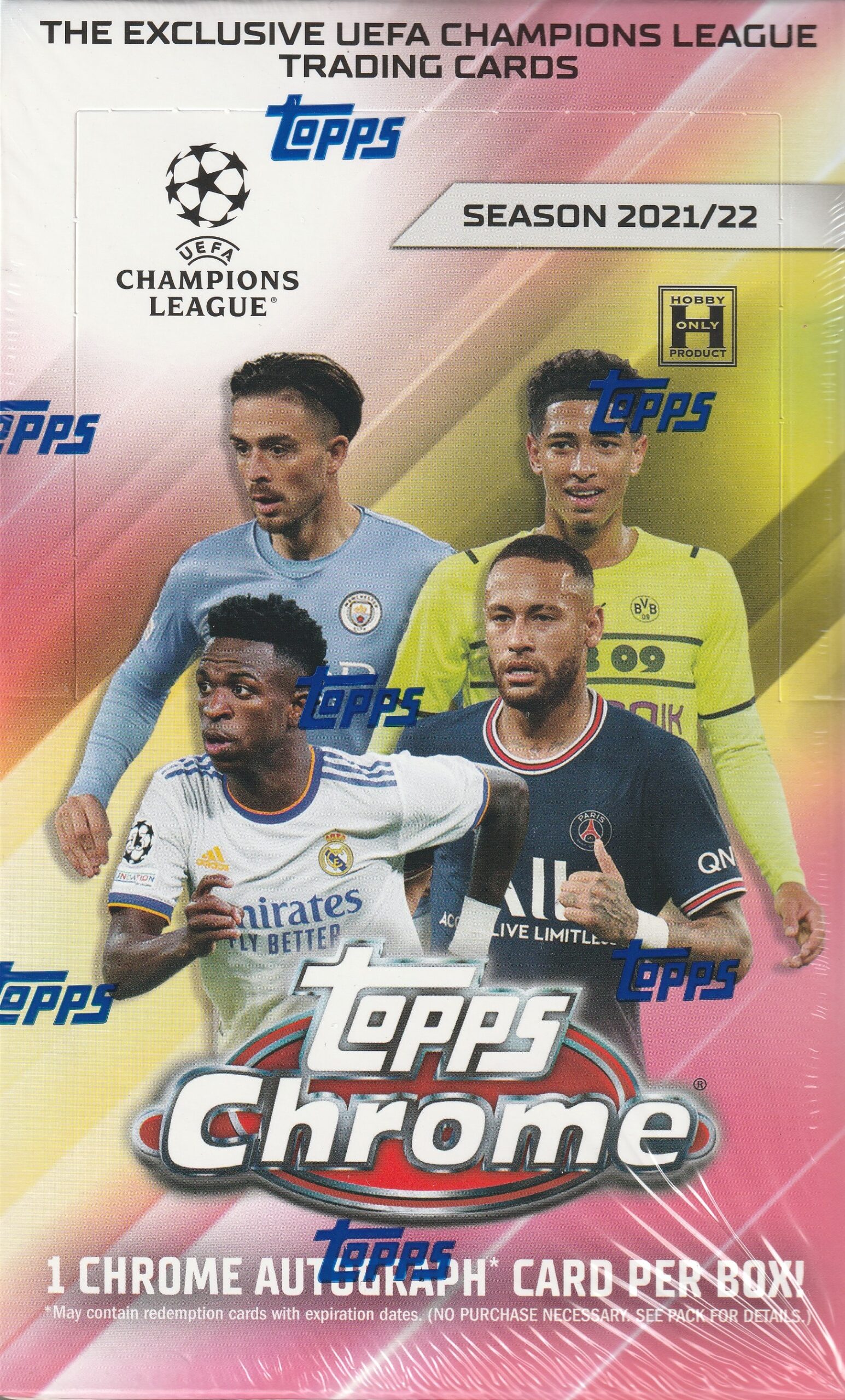 ⚽ 2021/22 TOPPS CHROME UEFA CHAMPIONS LEAGUE HOBBY【製品情報