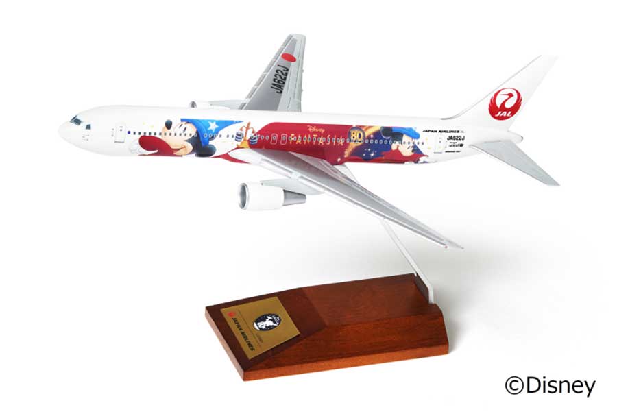 JAL DREAM EXPRESS ディズニー モデルプレーン JAL、ディズニー100周年