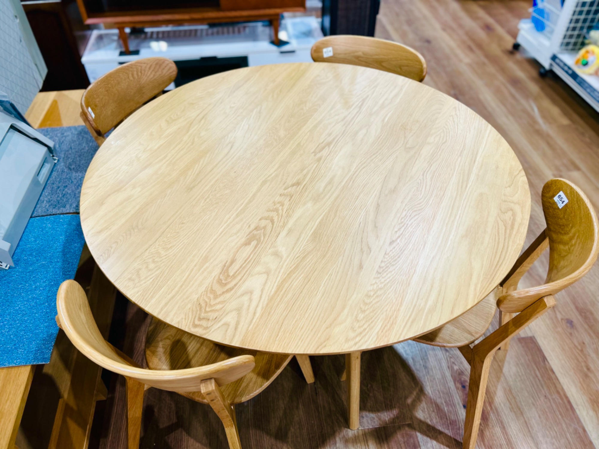 大型家具多数お取り揃え!】Re:CENO(リセノ)のオーク材ダイニング