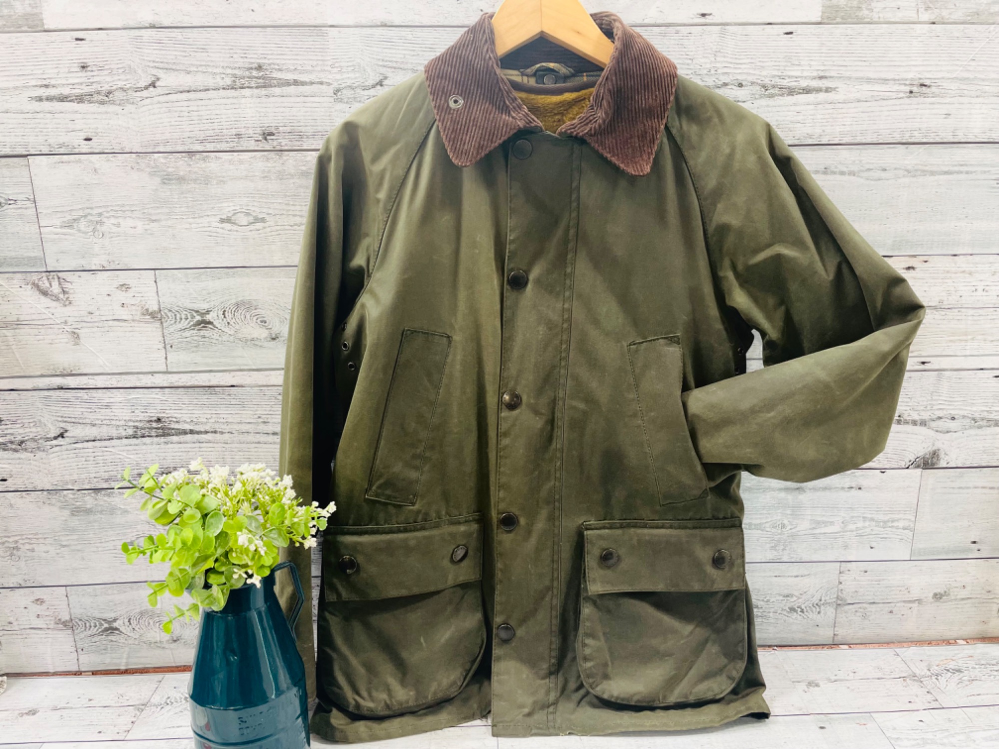 Barbour（バブアー）のボアライナー付きオイルドジャケットが入荷