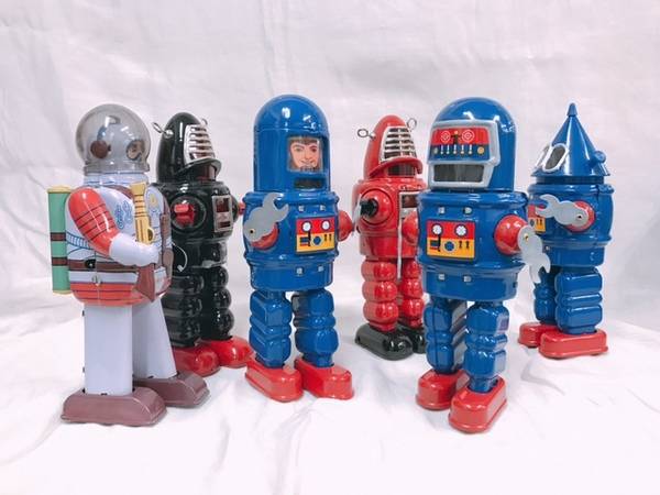 1950年代ブリキロボット完全復刻！ロボットシリーズ大量入荷です