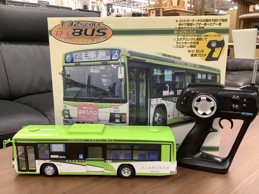 ﾗｼﾞｺﾝ 国際興業ﾊﾞｽいすゞｴﾙｶﾞ(路線）1/32ﾌﾙﾌｧﾝｸｼｮﾝ買取入荷致しました