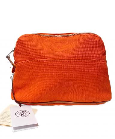 中古・古着通販】HERMES (エルメス) ポリード20 ポーチ オレンジ