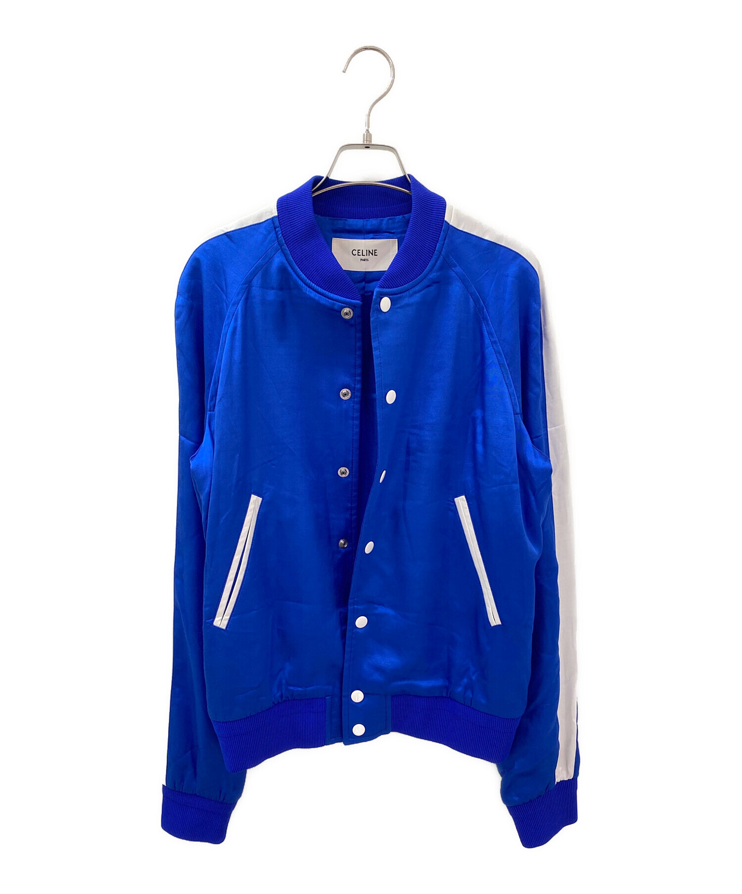 中古・古着通販】CELINE (セリーヌ) ロゴ刺繍テディスタジャンブルゾン
