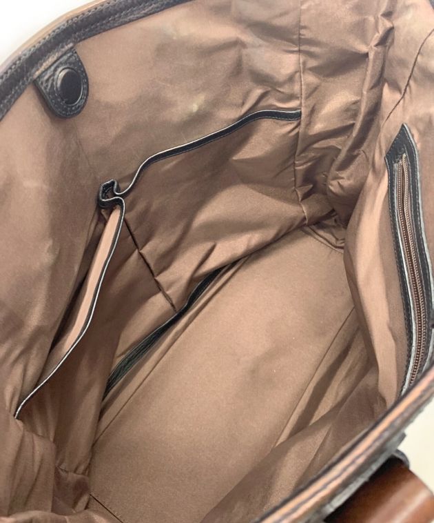 中古・古着通販】万双 (マンソウ) シモーネBOX トートバッグ｜ブランド