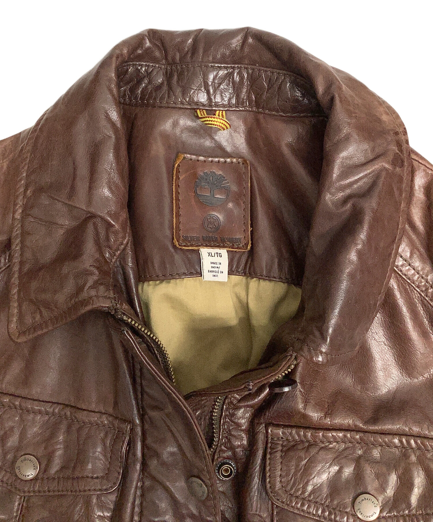 中古・古着通販】Timberland (ティンバーランド) レザージャケット