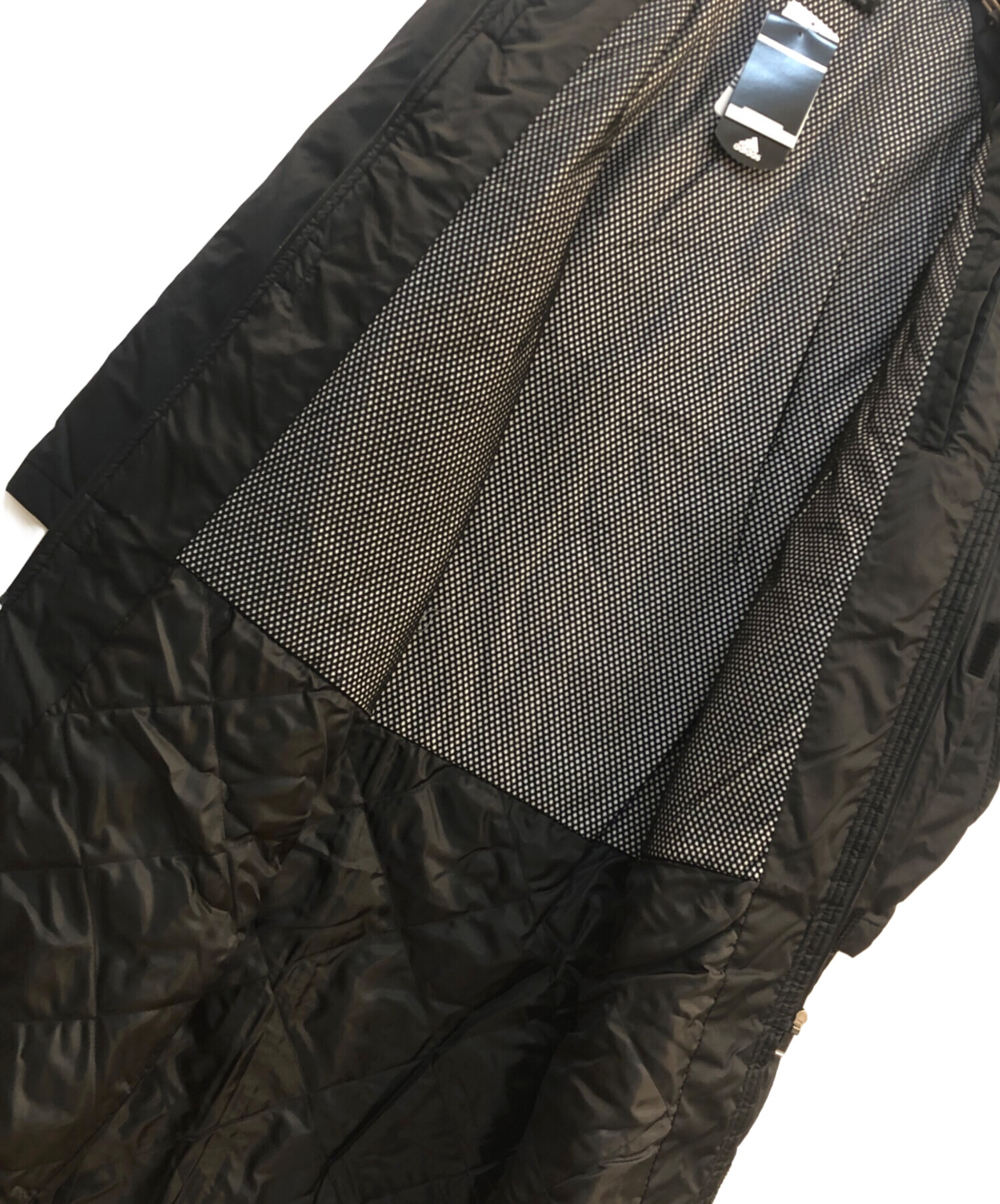 中古・古着通販】adidas (アディダス) ベンチコート ブラック サイズ:O