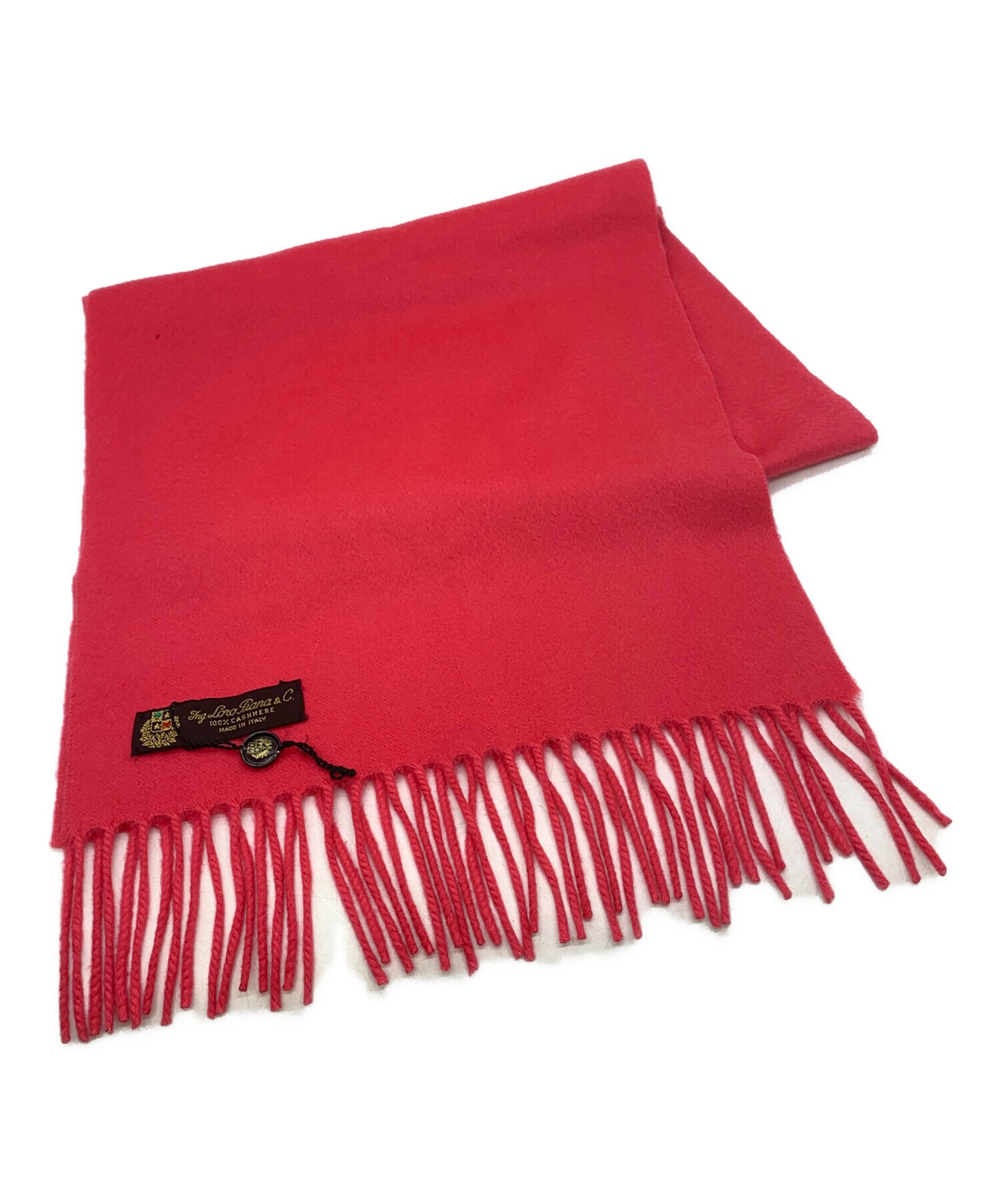 中古・古着通販】LORO PIANA (ロロピアーナ) マフラー ピンク