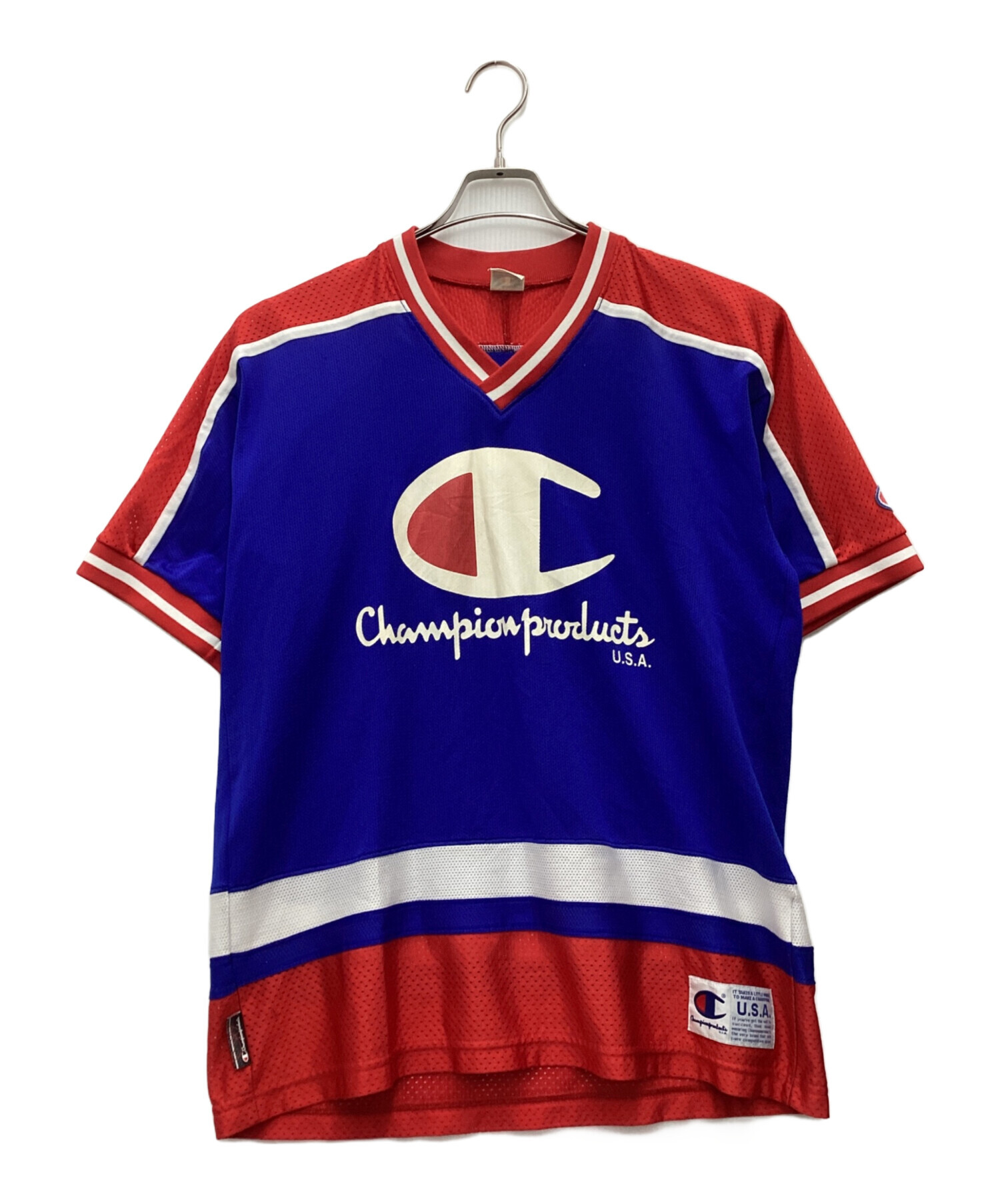 中古・古着通販】Champion (チャンピオン) ゲームシャツ 推定80~90s