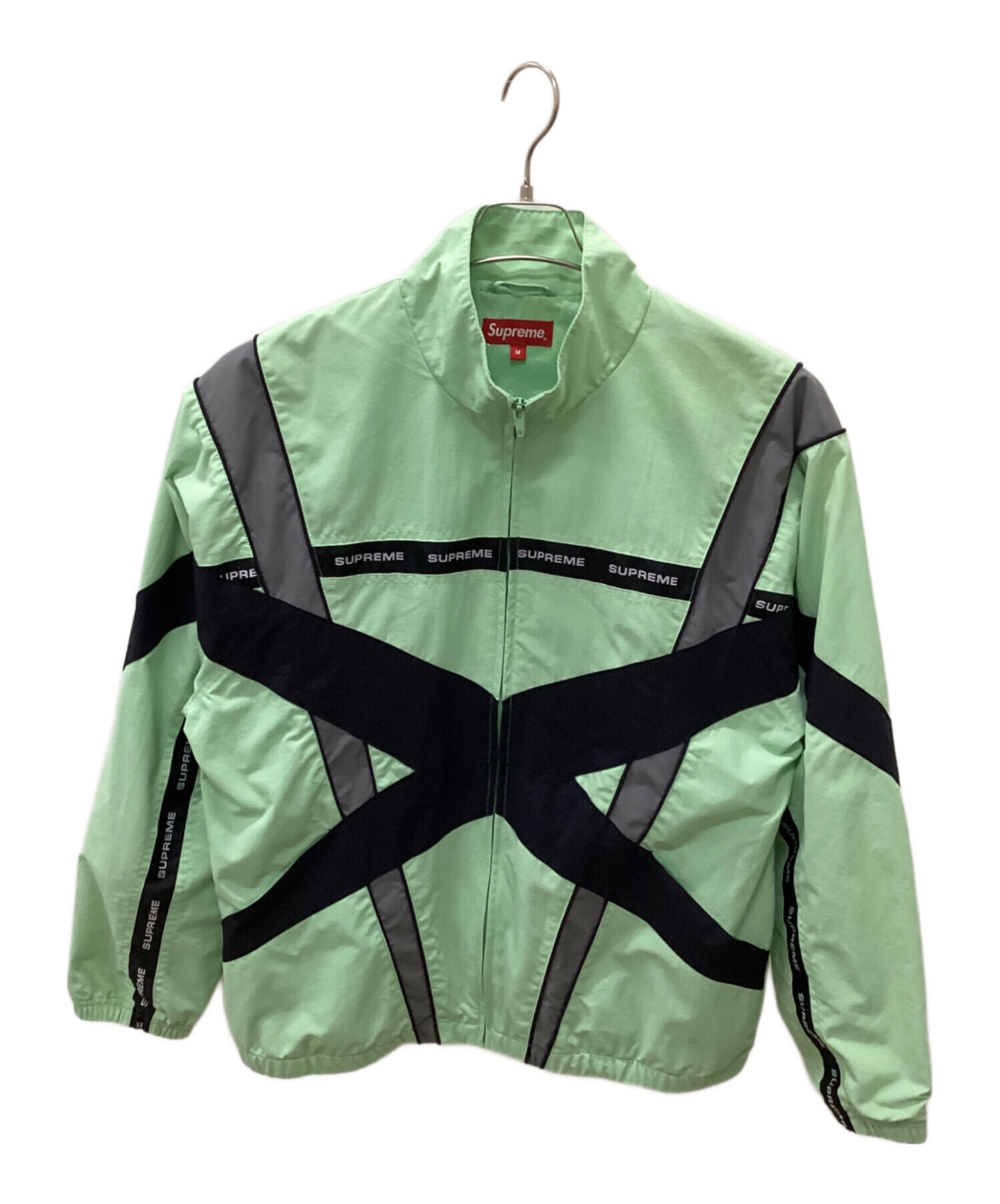 中古・古着通販】SUPREME (シュプリーム) Cross Paneled Track Jacket