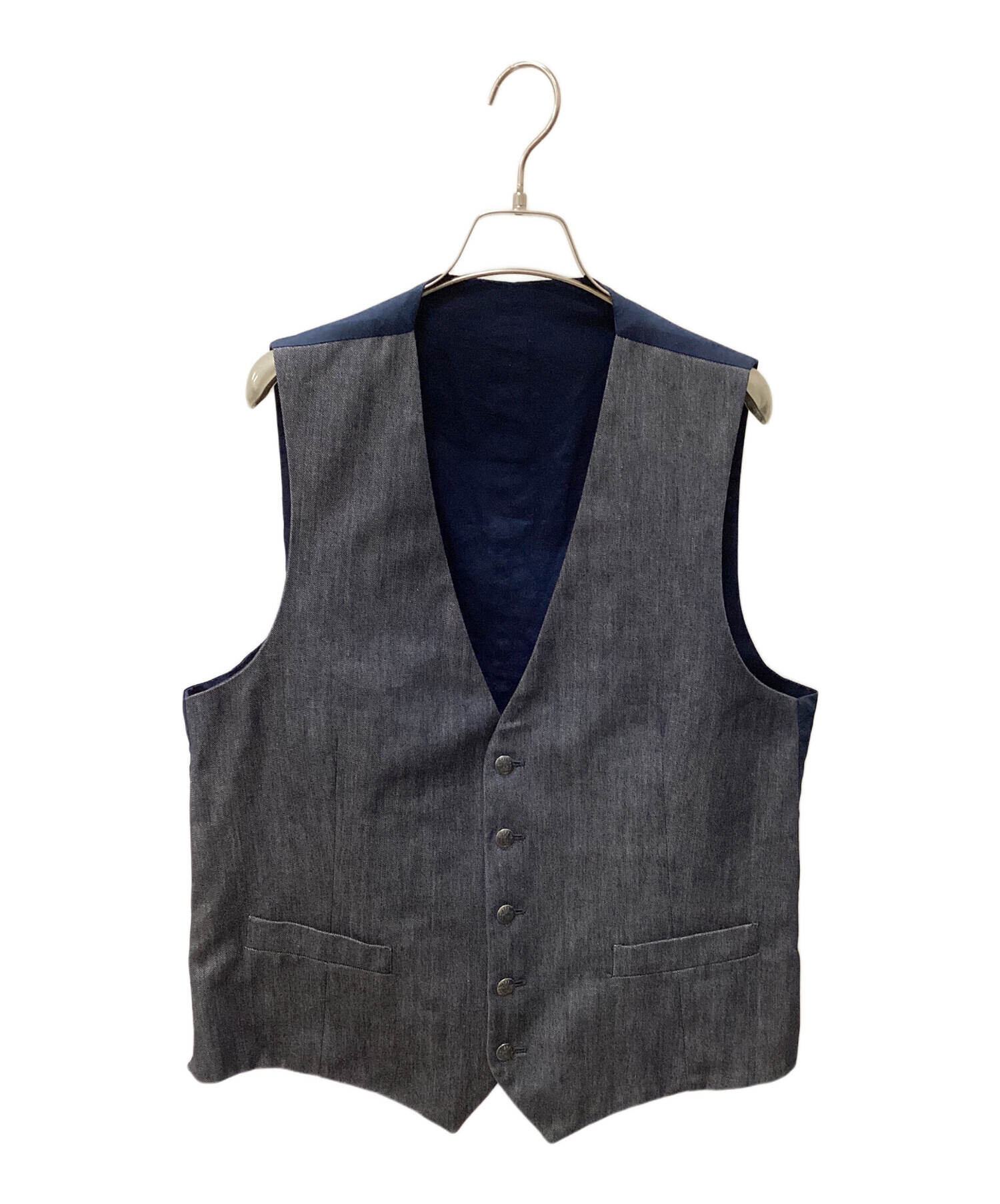 中古・古着通販】LARDINI (ラルディーニ) ベスト ブルー サイズ:52