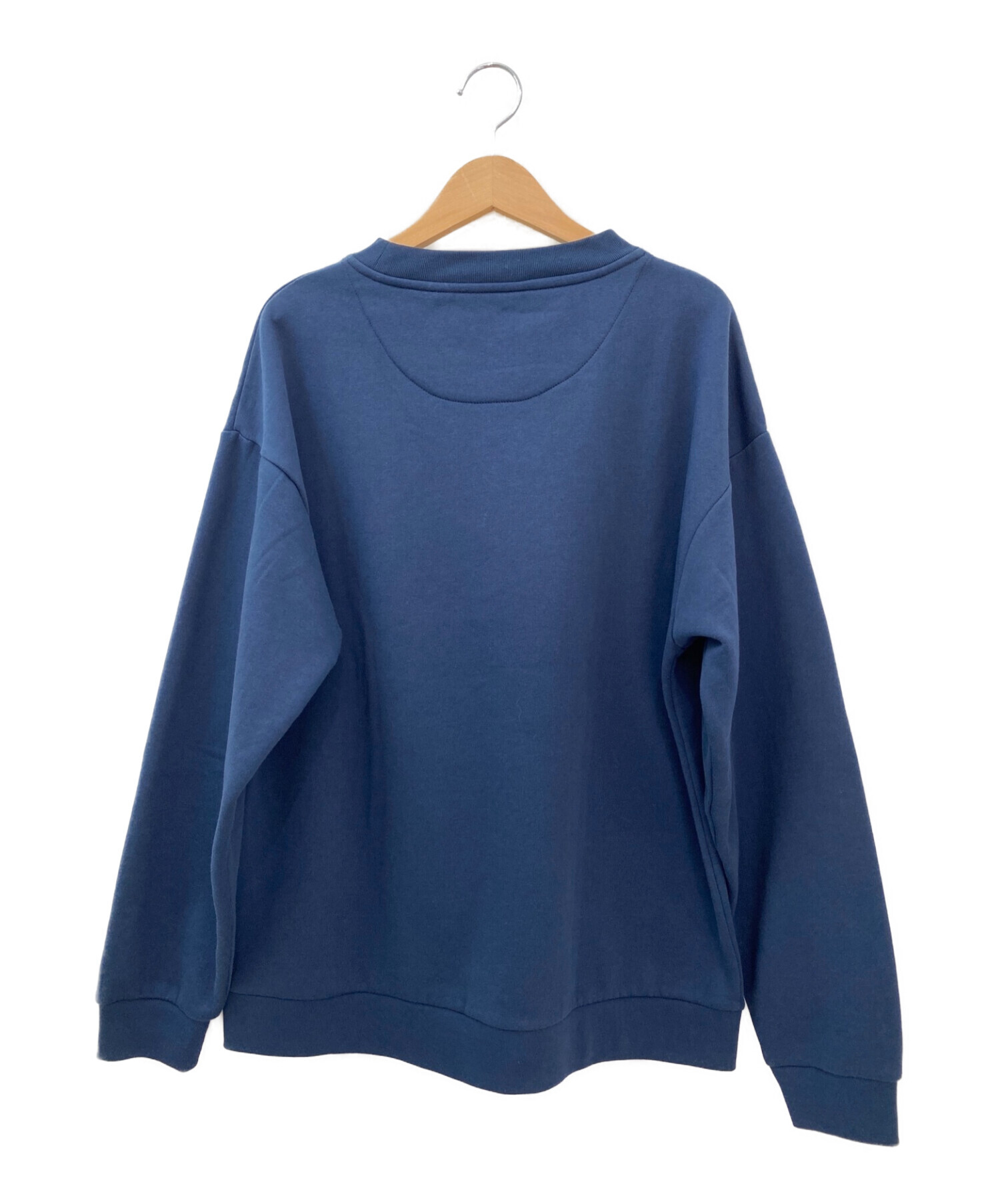 中古・古着通販】BURBERRY (バーバリー) ロゴスウェット ネイビー