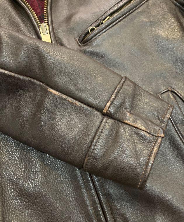 中古・古着通販】Schott (ショット) シングルライダースジャケット USA