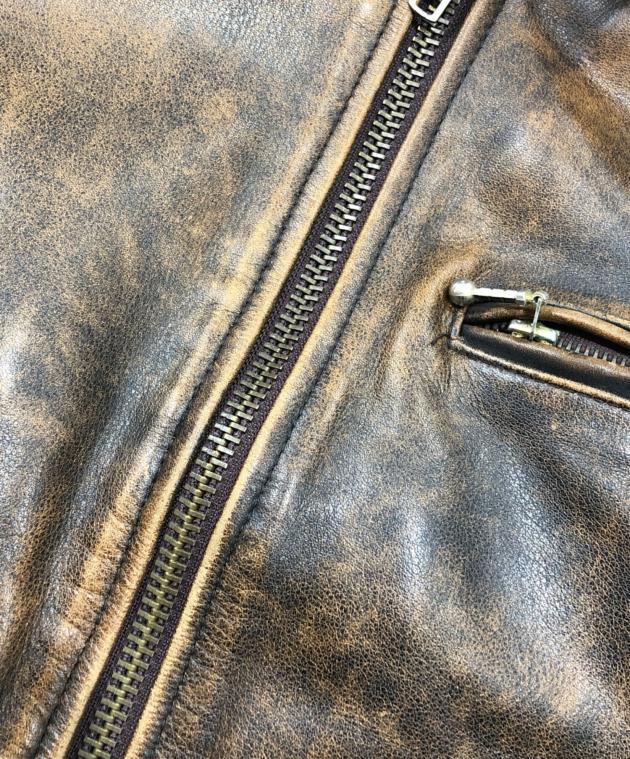 中古・古着通販】BLUE CROSS (ブルークロス) COW STEER HIDE LEATHER
