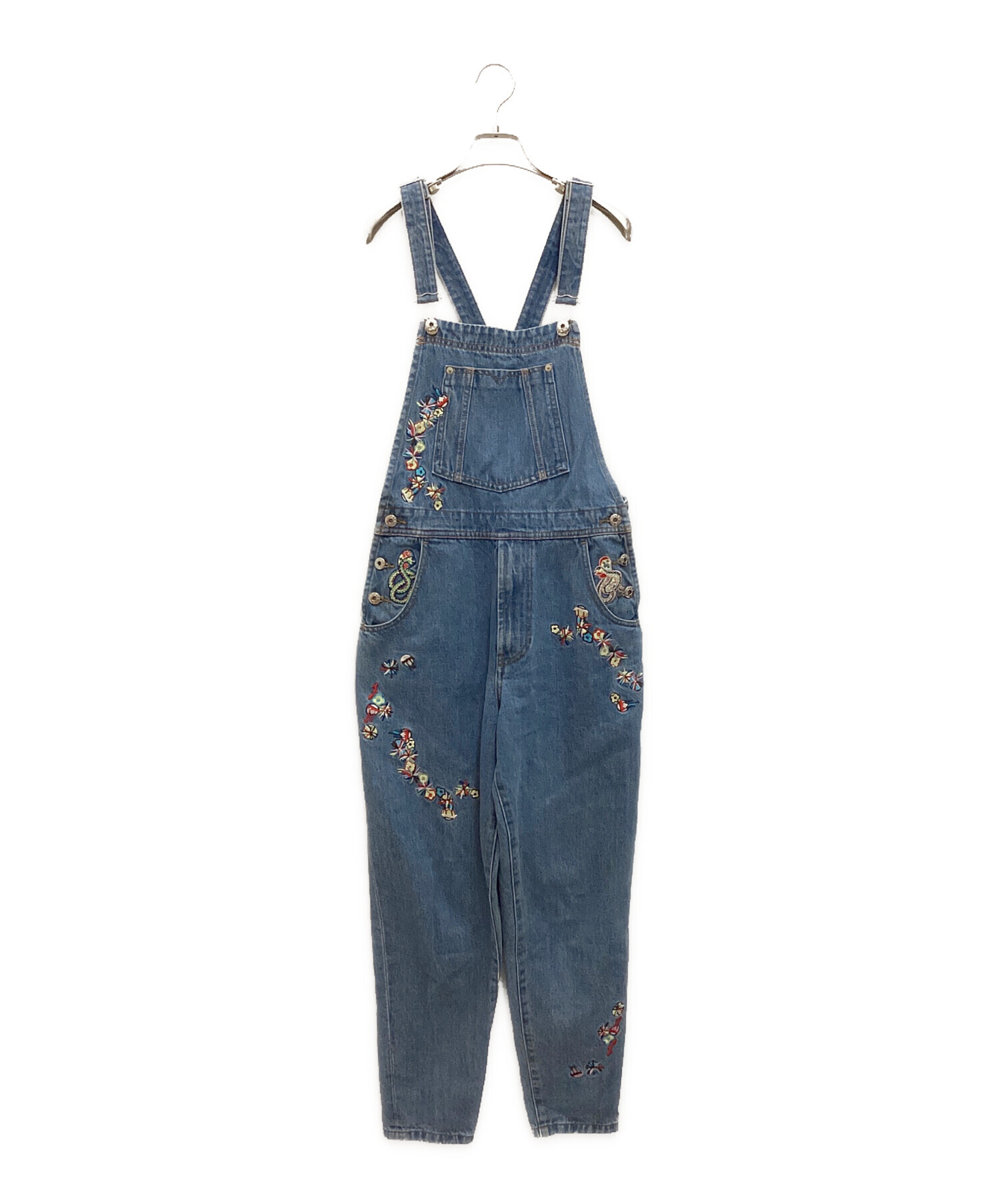 中古・古着通販】DIESEL (ディーゼル) フラワー刺繍デニム