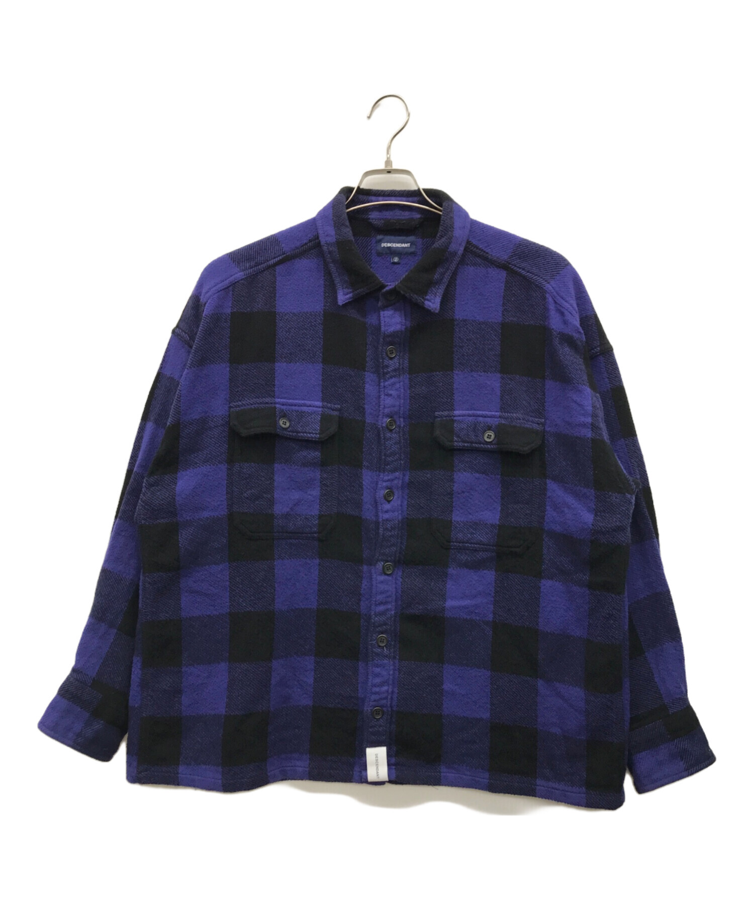 中古・古着通販】DESCENDANT (ディセンダント) チェックシャツ