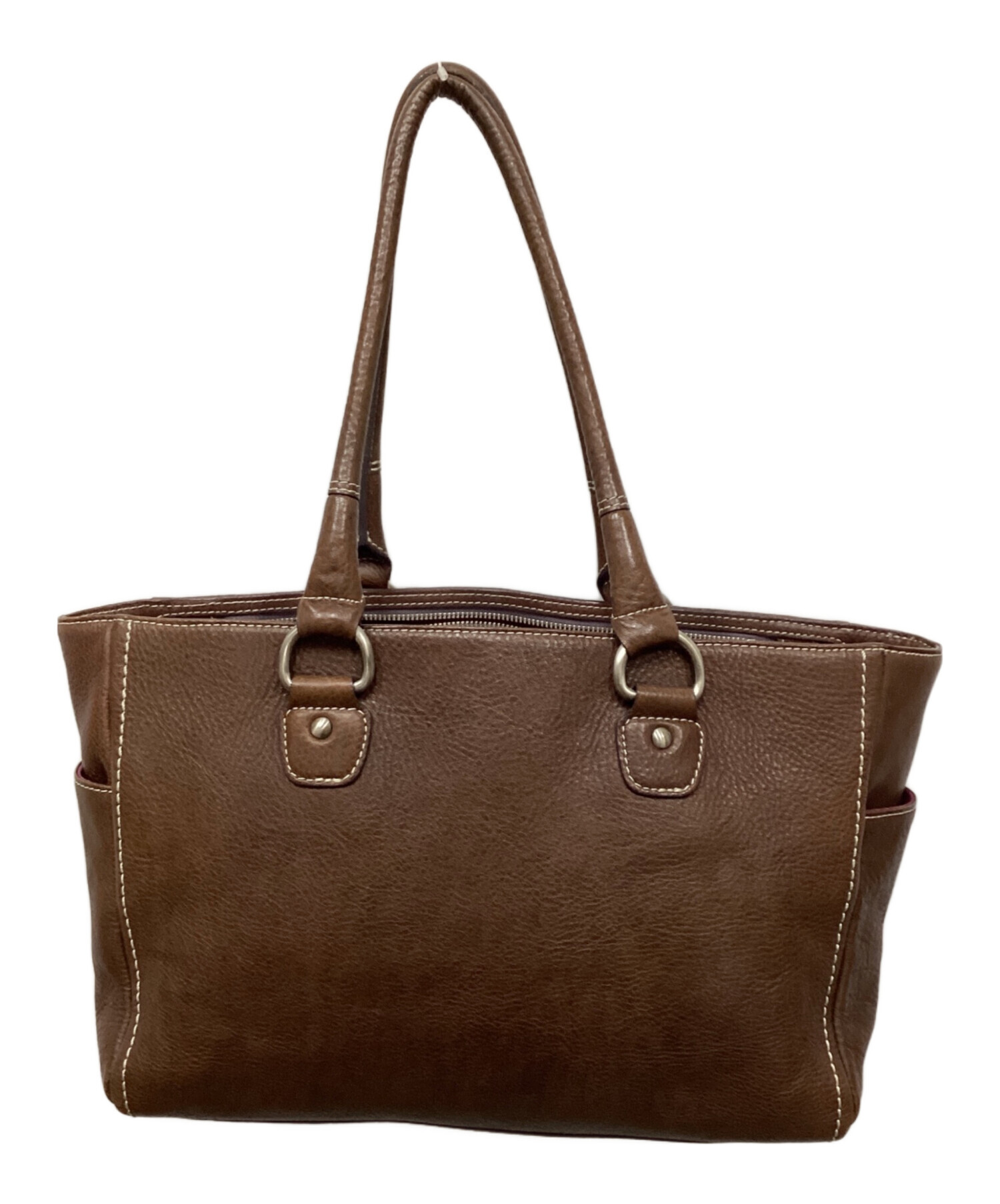 中古・古着通販】土屋鞄 (ツチヤカバン) トーンオイルヌメ ミディアム