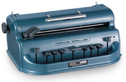 Perkins Brailler | パーキンスブレーラー 点字器 タイプライター