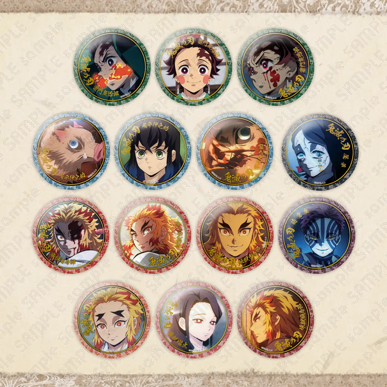 鬼滅の刃 ホワイトデー2024 アクリルスタンド ダイニング 無限列車 缶