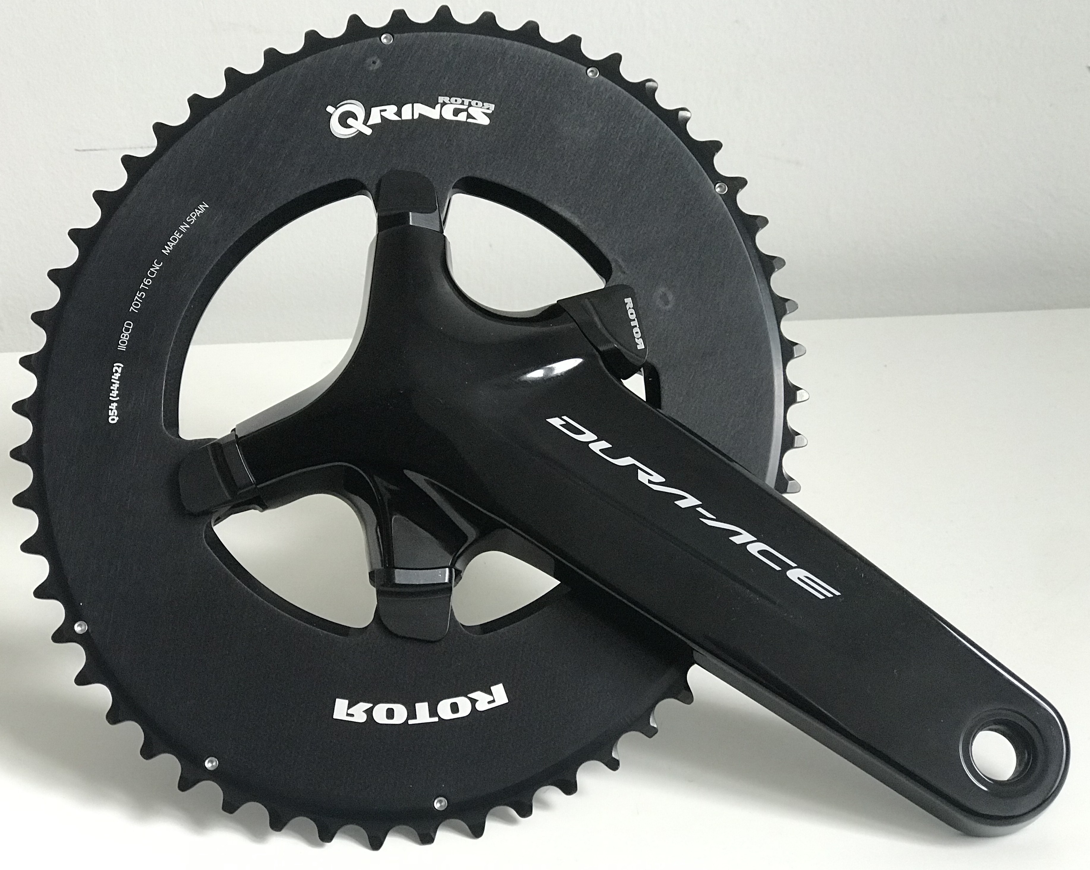 Rotor Qrings Aero chainring set for Shimano Ultegra 6800/8000 or