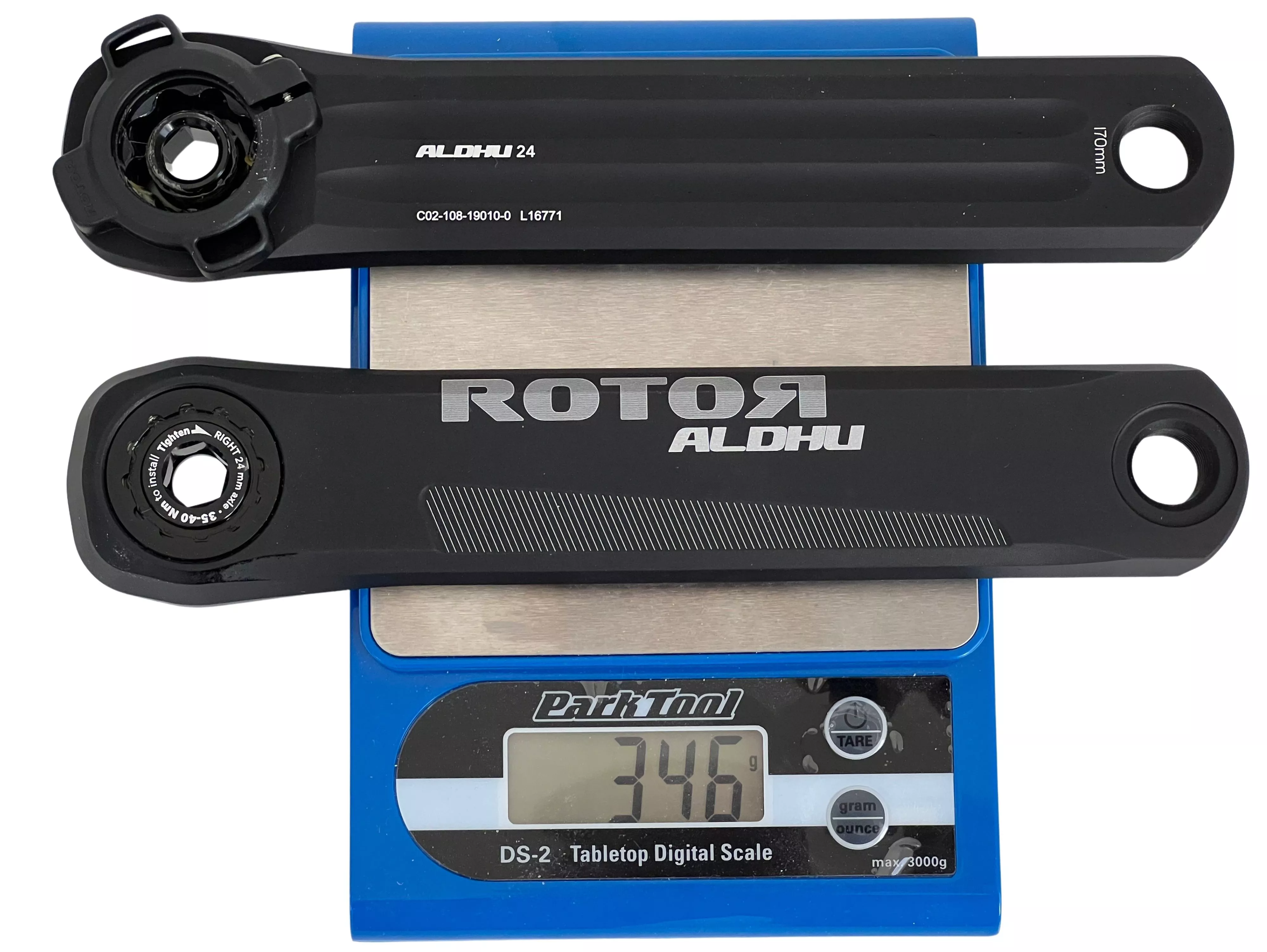 Rotor aldhu 24 crank arms 155 165 170 172,5 175mm