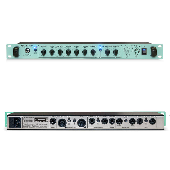 Tech21 GED-2112 Geddy Lee Signature SansAmp | Vision Guitar