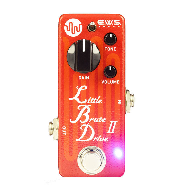 EWS Little Brute Drive 2 Compact Distortion Pedal | Vision Guitar