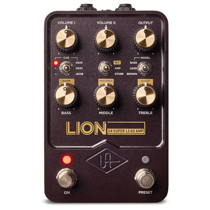 Universal Audio UAFX Lion '68 Super Lead Amp — Vision Guitar