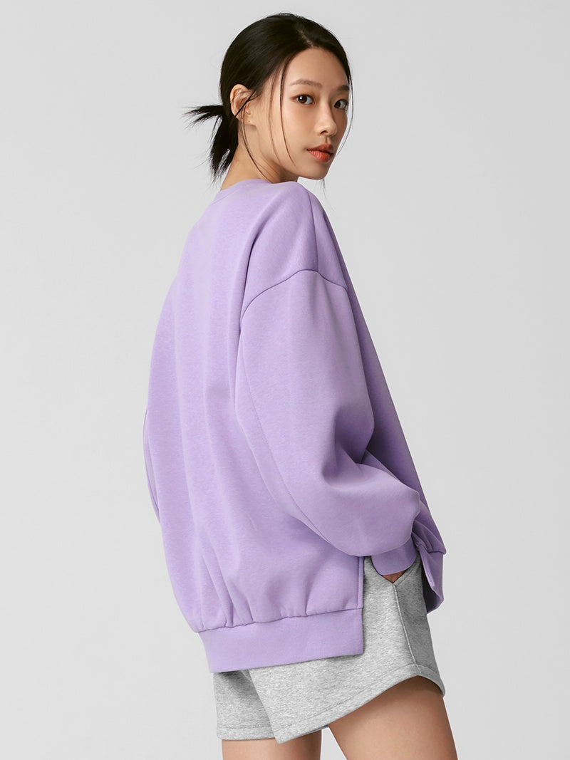 XTFMT01J3 裏起毛 ウォームソフト サイドスリット トレーナー (単品)