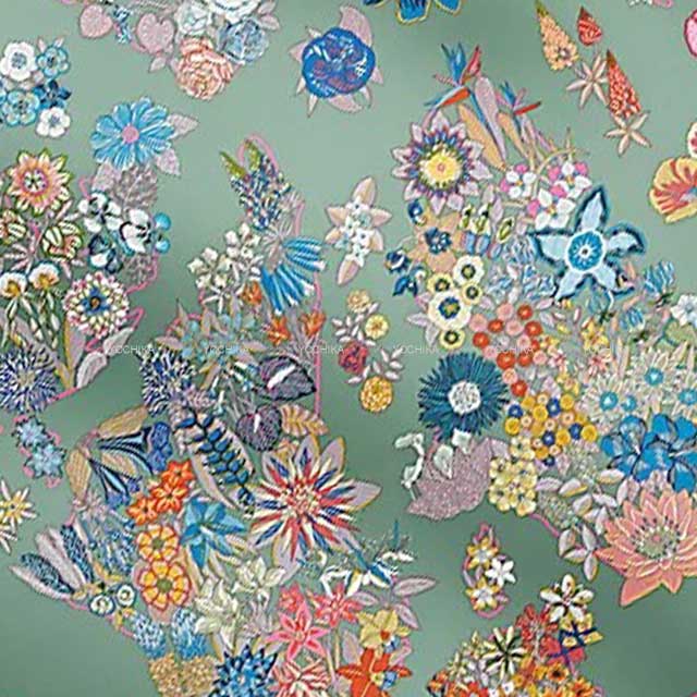 2023年 秋冬 HERMES エルメス スカーフ カレ90 プラニフルール