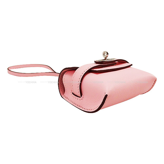 HERMES エルメス バッグチャーム ケリーフェスティバル ローズサクラ