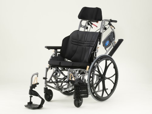 日進医療器 座王X 自走式 ｜ 車いす（ティルト・リクライニング）の