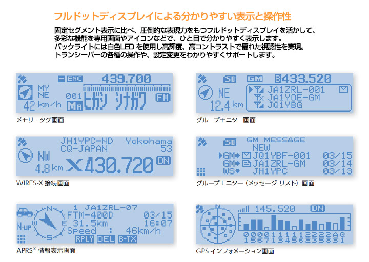 商品情報 - FTM-100D/FTM-100DH／八重洲無線株式会社