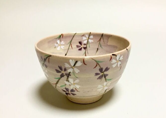 京焼・清水焼 抹茶碗 乾山桜 （けんざんさくら）｜京焼・清水焼 陶器の