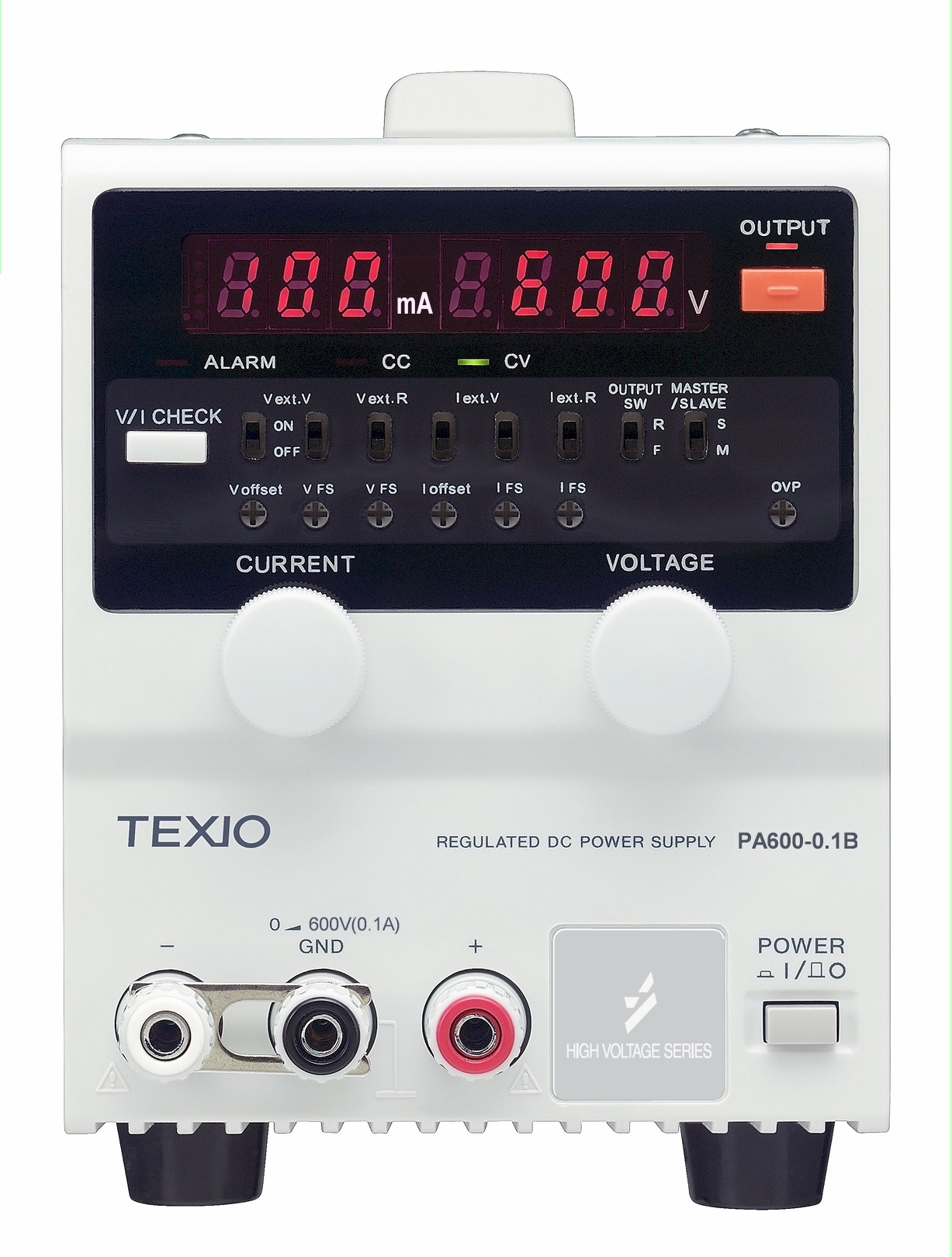 デジタル表示小型直流安定化電源（PA160-0.4B）｜ヤマト科学株式会社