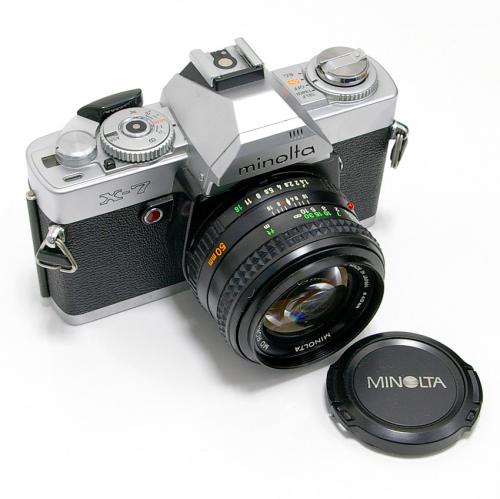 中古 ミノルタ X-7 シルバー 50mm F1.4 セット minolta｜カメラのこと