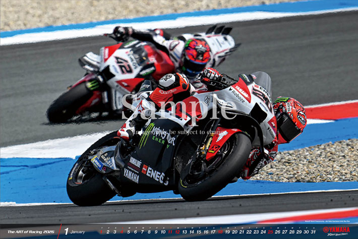 2026ヤマハレーシングカレンダー - オンラインショップ | ヤマハ発動機