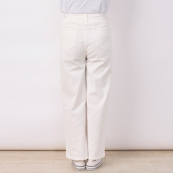 ホワイトストレッチデニムパンツ(M ホワイト)｜パンツ・スカート｜料理