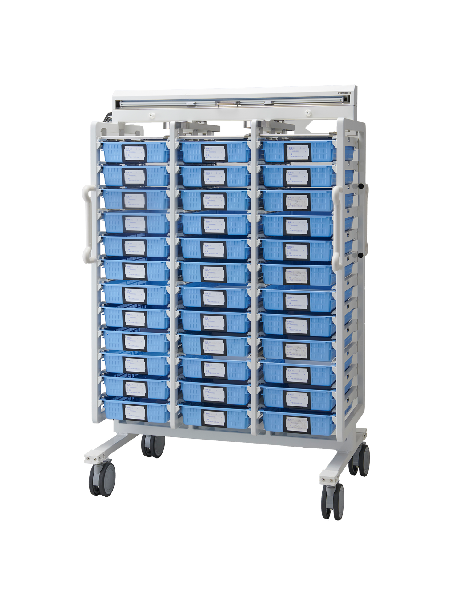 ローテーションカート 4分割トレイタイプ - YUYAMA : YUYAMA