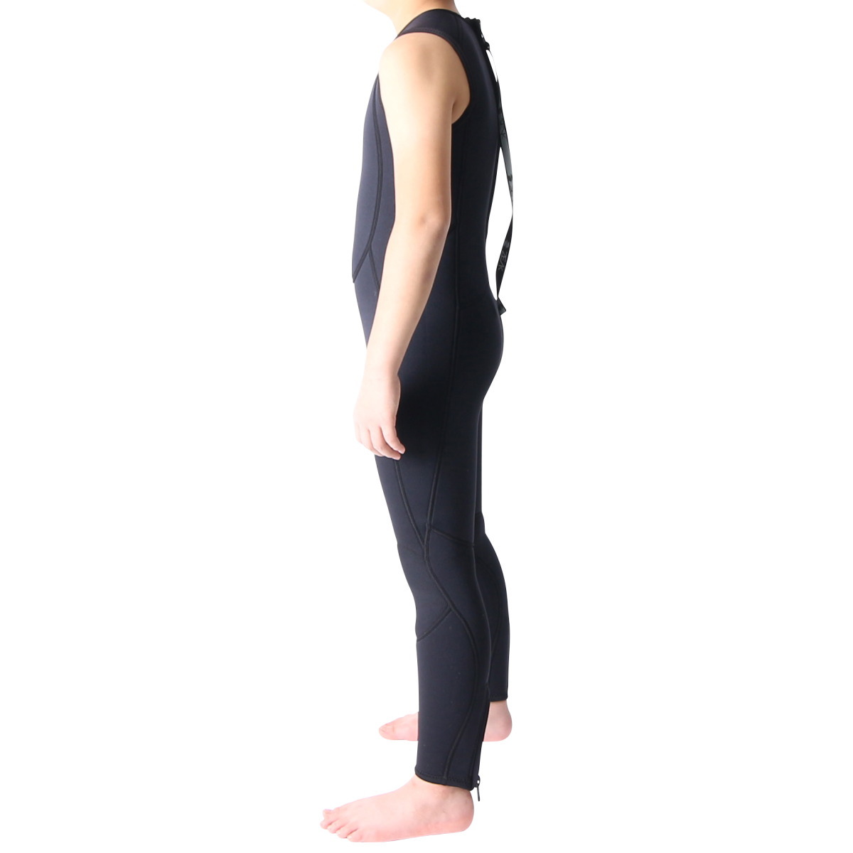 ZEAK(ジーク) ウェットスーツ 子供用 ロングジョン ウエットスーツ