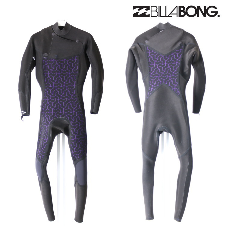 ビラボン ウェットスーツ メンズ 3mm / 2mm チェストジップ フルスーツ