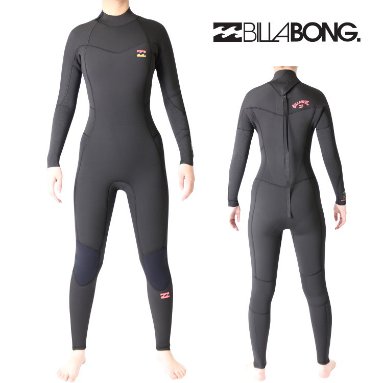 ビラボン ウェットスーツ レディース 4mm / 3mm インナーバリア