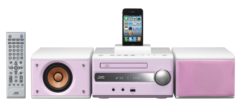 iPod/iPhone対応コンパクトコンポーネントシステムEX-S1製品情報 | JVC